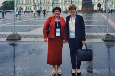 Председатель Верховного суда Манана Делба принимает участие в работе VIII Петербургского международного юридического форума